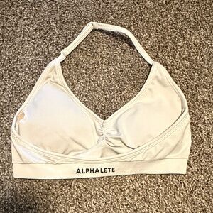 Alphalete White Sports Bra